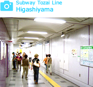 Subway Tozai Line Higashiyama